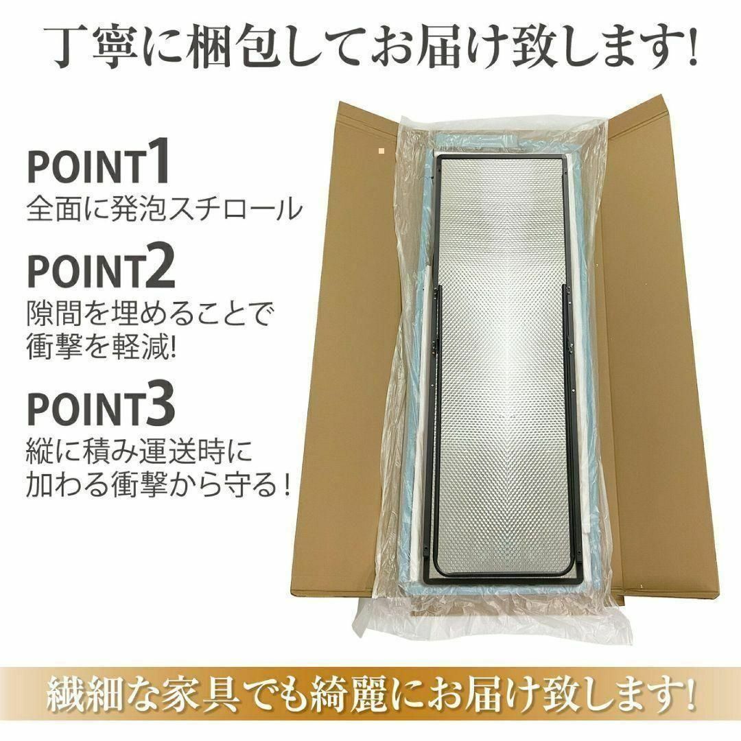 スタンドミラー 150cmx40cm 全身鏡 ゴールド 1421の通販 by Shop Mar
