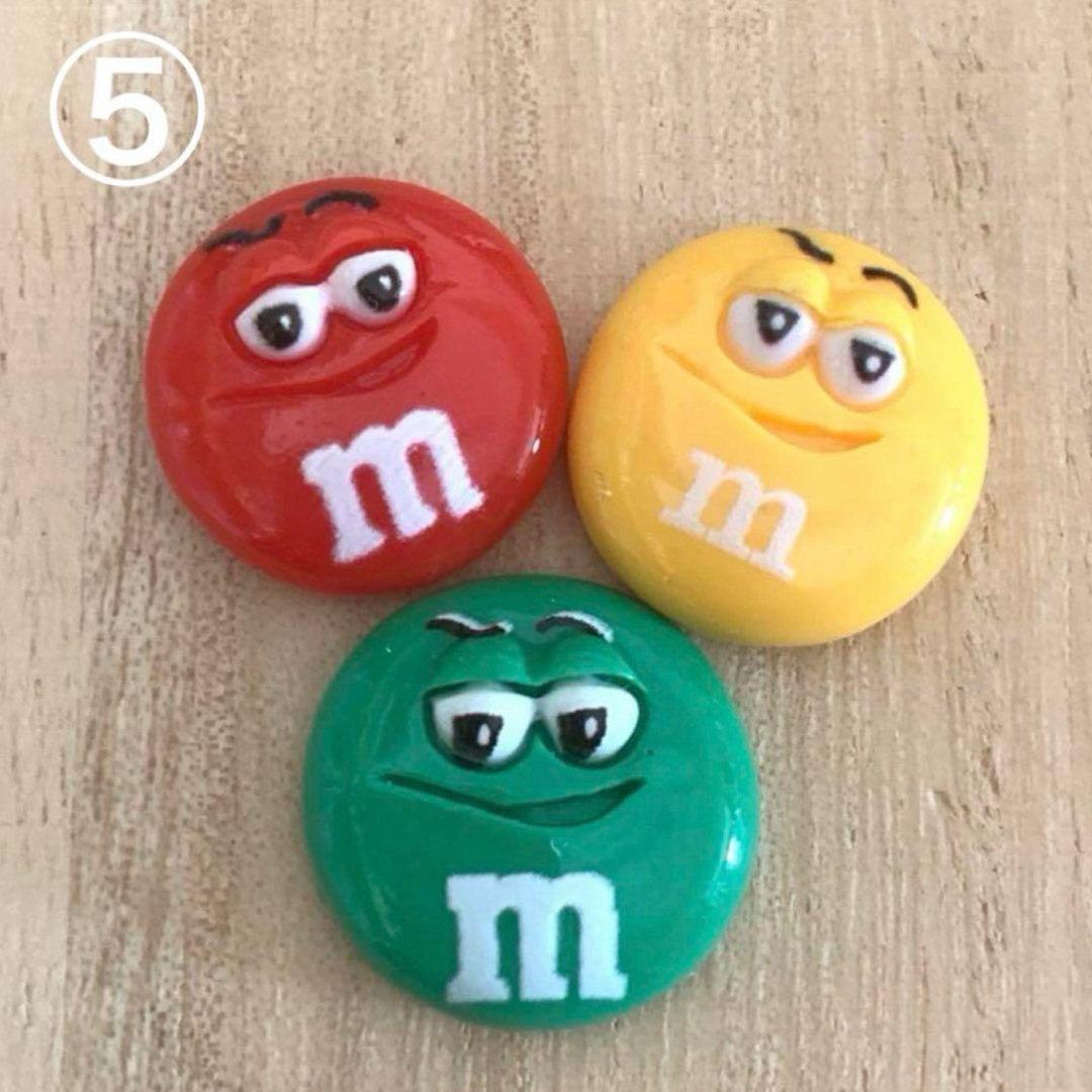 m&m&m's - m&m's【新品】3個セット パーツ ネイル ハンドメイド デコ