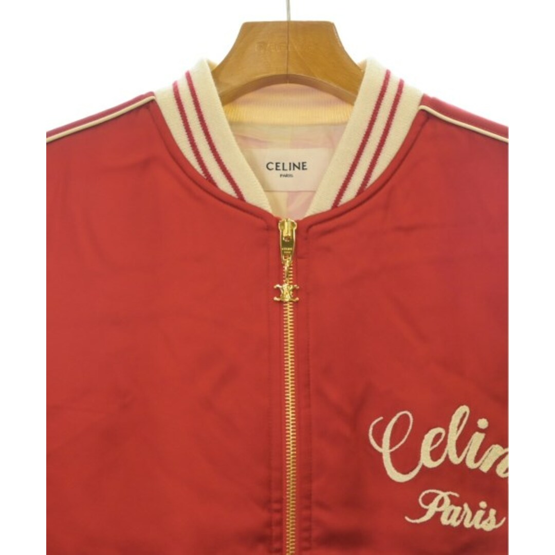 CELINE - CELINE セリーヌ スタジャン 40(XXS位) 赤 【古着】【中古