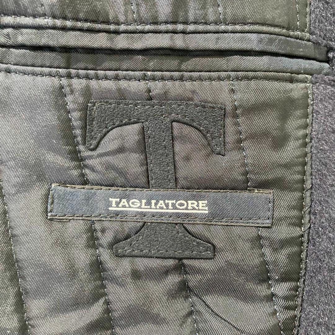 TAGLIATORE - 【極美品】TAGLIATORE チェスターコート THOMAS 紺 銀