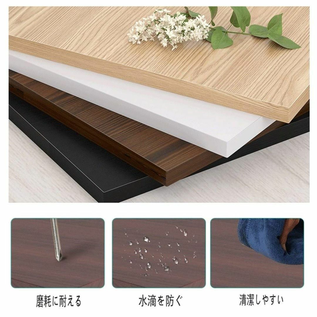 多機能ヨーロッパ風サイドテーブル - 80x40cmx 43H cm 多機能