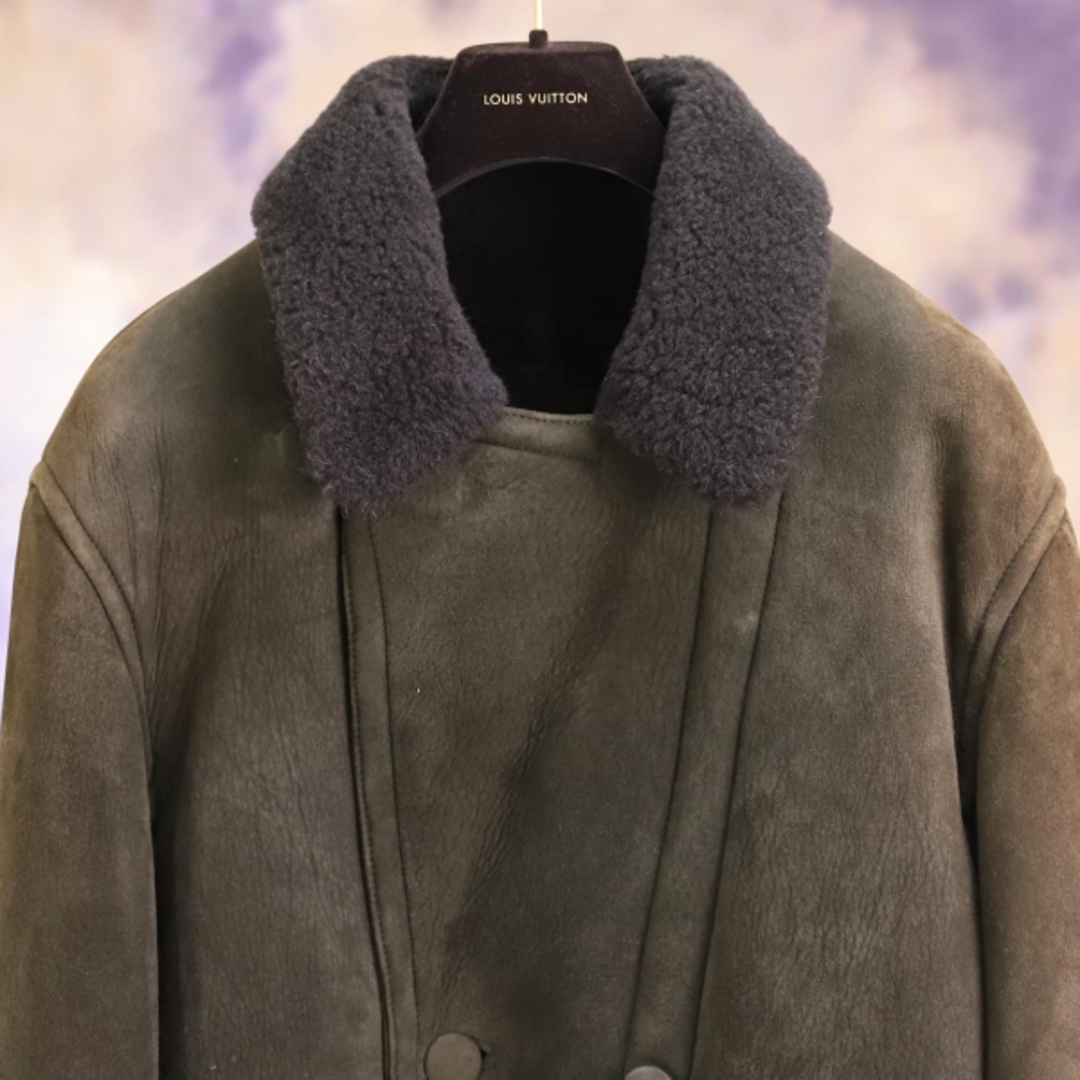 Ermenegildo Zegna - 本物 美品 ゼニア 表裏一枚革仕立て シアリング