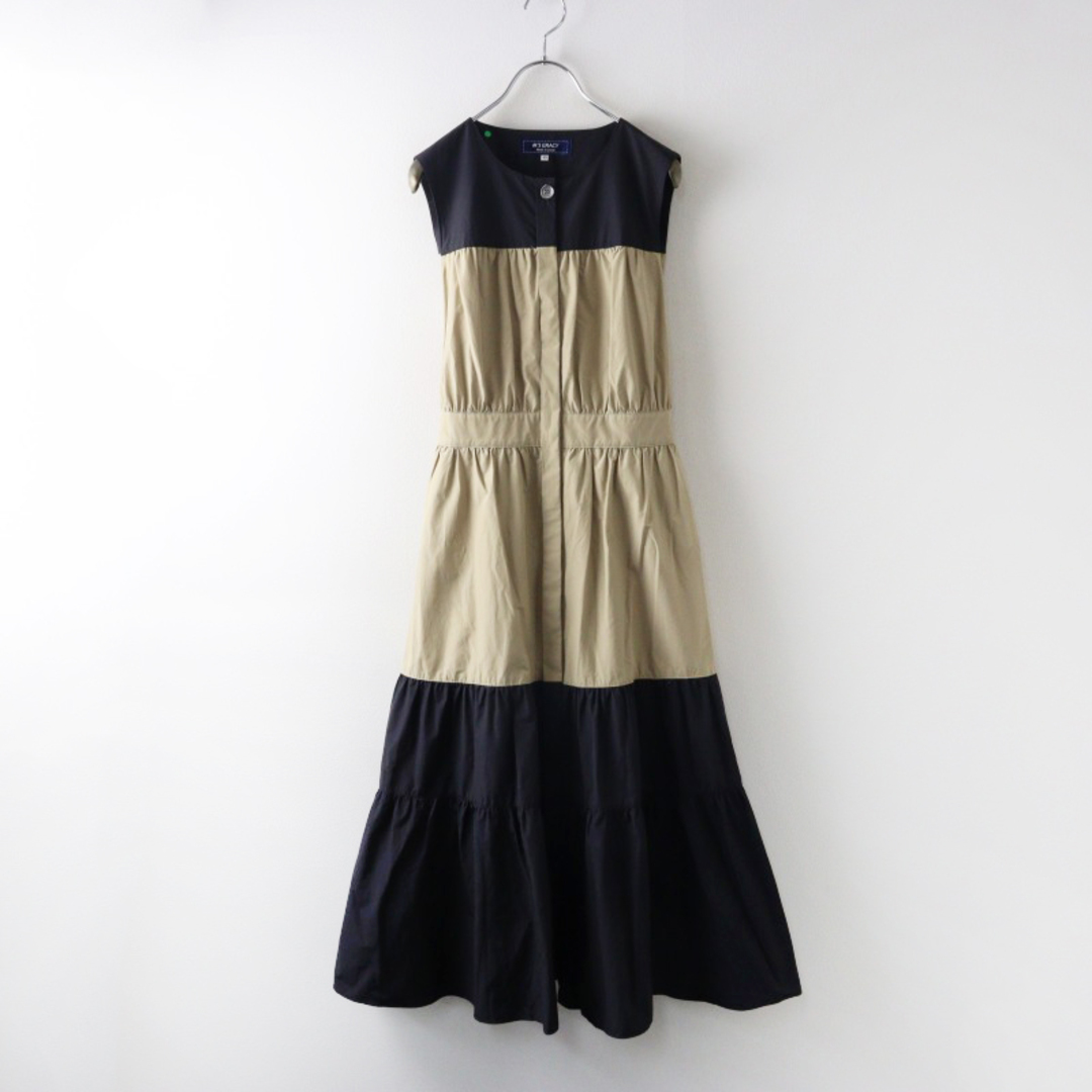美品◇M'S GRACY◇チェック柄 ノースリーブ ワンピース 40 893E 美品◇M'S
