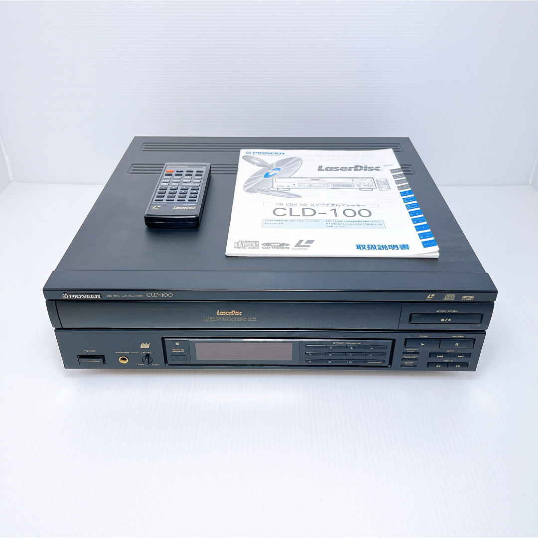 PIONEER パイオニア CLD-100 LDプレーヤー Laser Disc Player レーザー