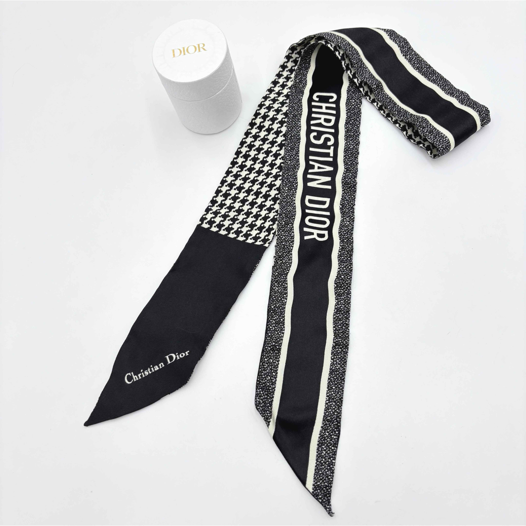 Dior ミッツァ スカーフ 千鳥柄 Christian Dior ディオール ミッツァ