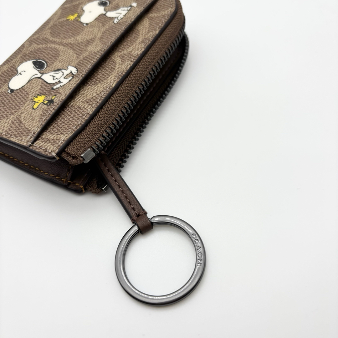 COACH - 【COACH X PEANUTS】キー ケース！シグネチャー！スヌーピーの