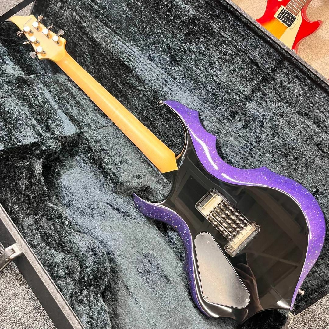 10340】 ESP FRX カスタムオーダーカラー 紫 ブラックの通販 by 楽器