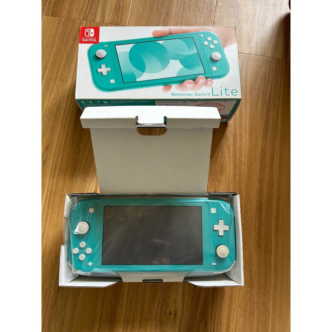 Nintendo Switch light ターコイズブルーの通販 by nyanmag's shop｜ラクマ