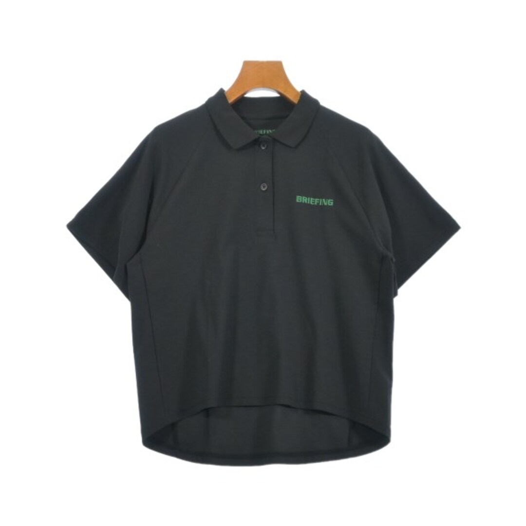 BRIEFING - BRIEFING ブリーフィング ポロシャツ S 黒 【古着】【中古