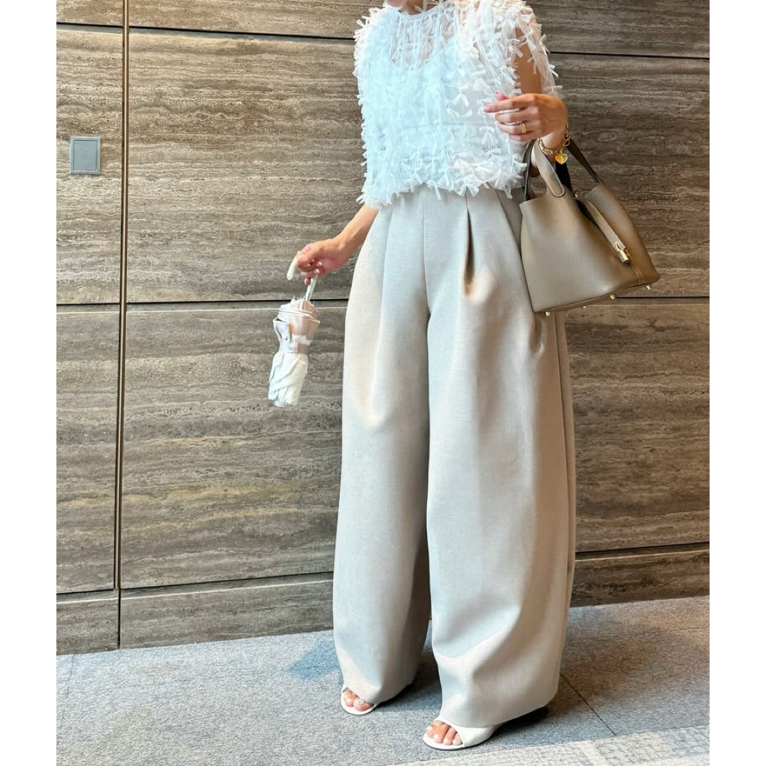 pachman TUCK PEGGED PANTS 36ベージュ 価格46200円】PACHMAN PEGGED