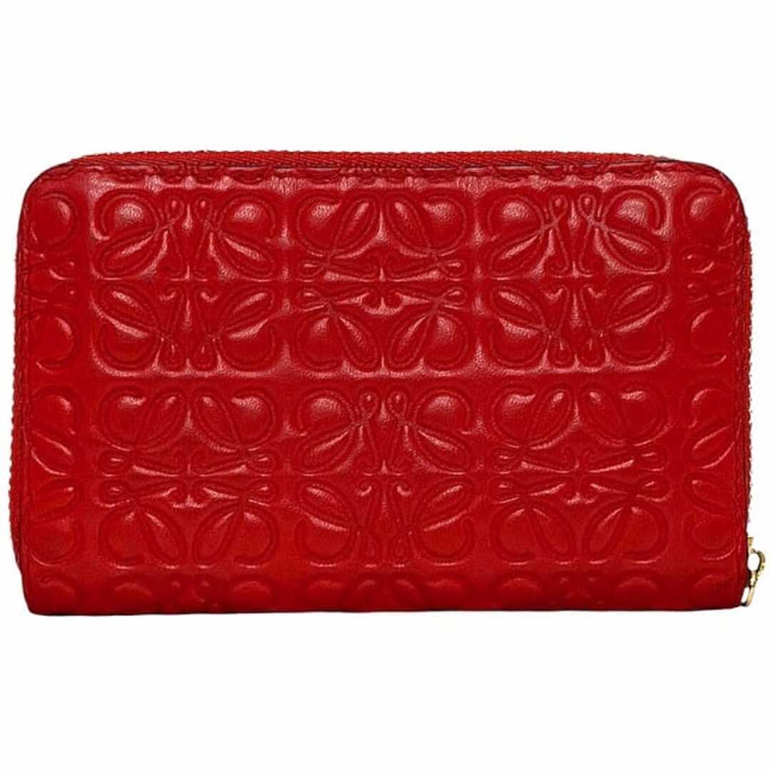 LOEWE - ロエベ コインケース レッド リピート アナグラム 小銭入れ 美