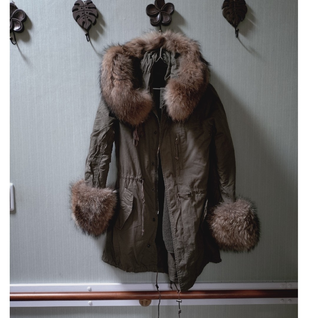 panaji スペシャルモッズコート・ロングタイプ・カーキ・y2k panaji