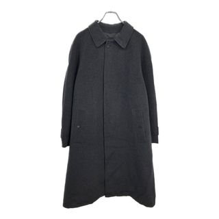 Burberry チェスターコート グレー ストライプ メンズ デザイナー