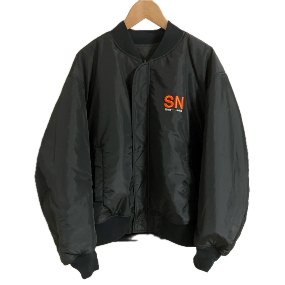 GU - GU×UNDERCOVER フェイクレザーリバーシブルブルゾン Mの通販 by