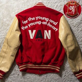 VAN Jacket（スタジャン ・ レッド/赤色系）のフリマアイテム一覧
