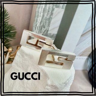 GUCCI - オールドグッチ カフリンクス インターロッキング カフス