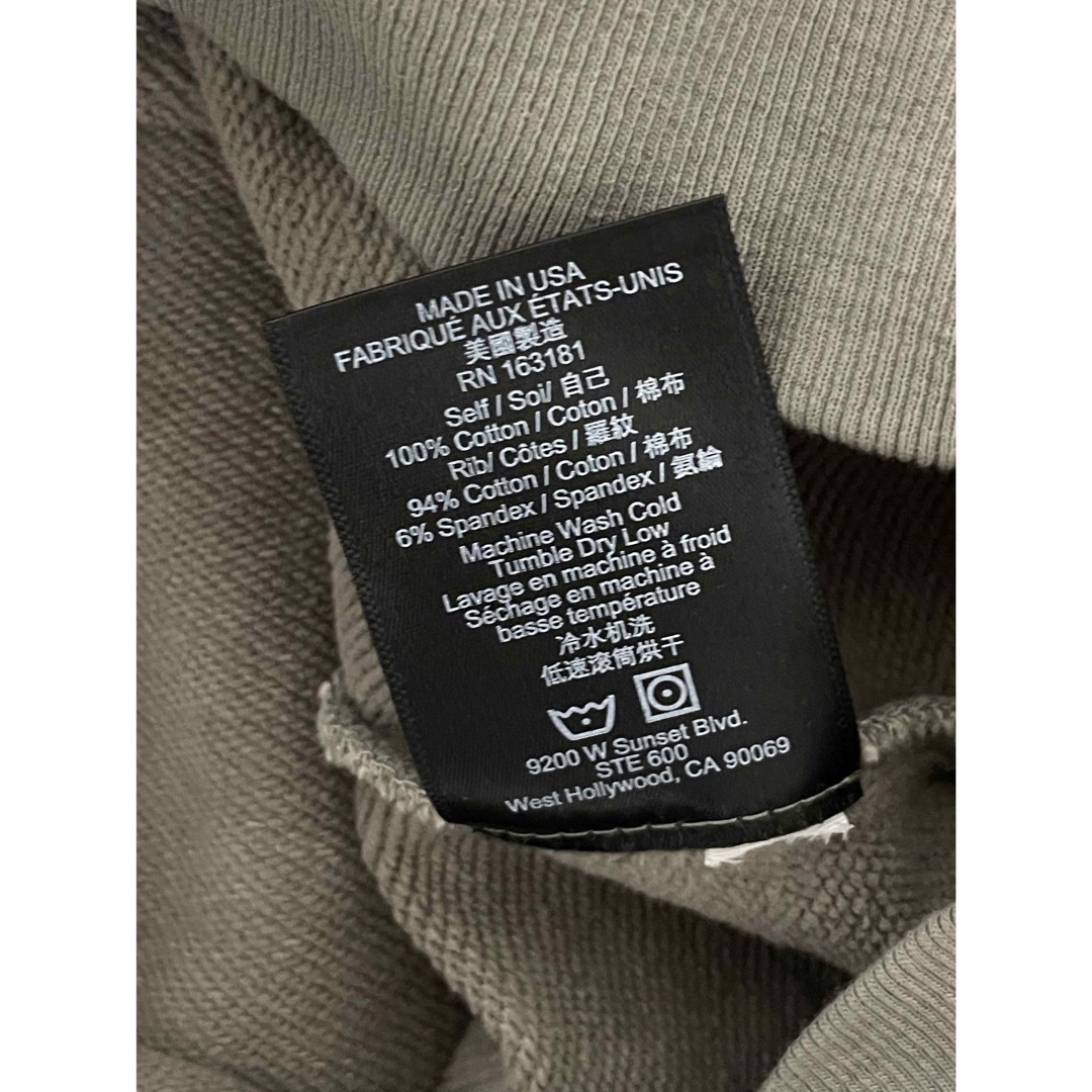Rhude Tan Cropped Desert Valley Hoodie の通販 by 宇直's ホーム｜ラクマ