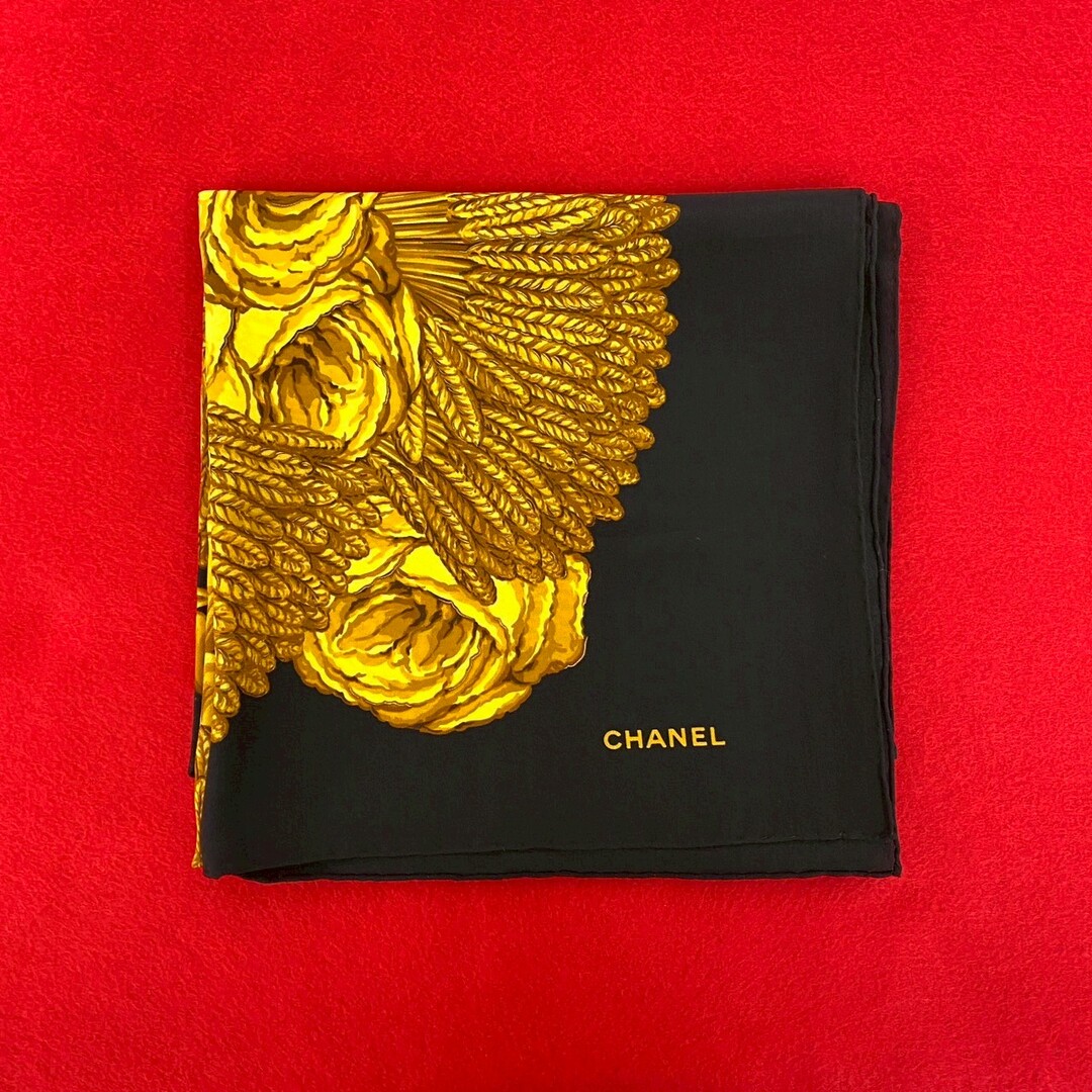 CHANEL - 極 美品 希少品 CHANEL シャネル タッセル 花柄 ココマーク