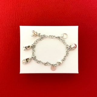 GUCCI - 【廃盤 レア美品 未使用に近い】GUCCI ブレスレット スクエアG