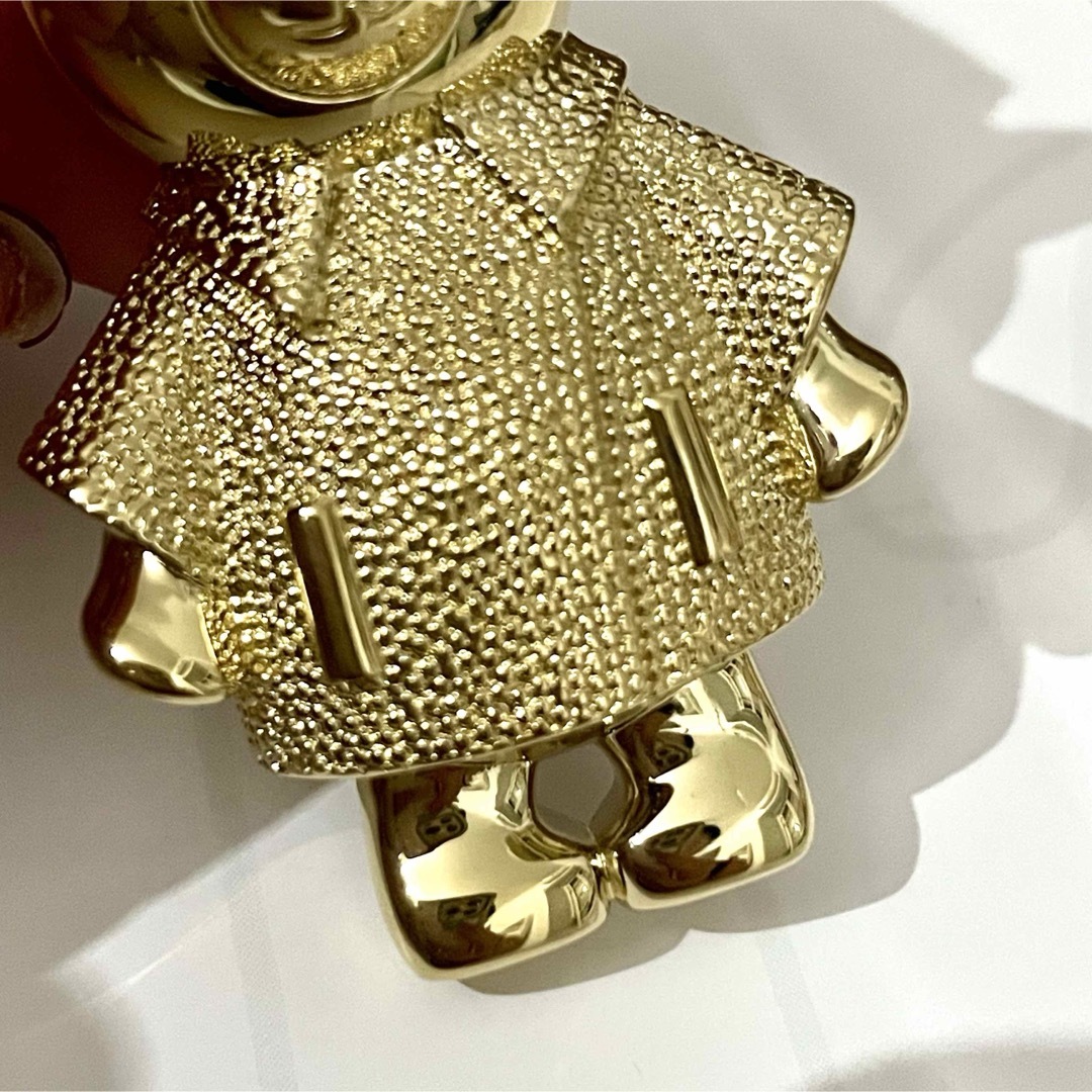 Max Mara - Max mara テディベア x ゴールドコートブローチ の通販 by