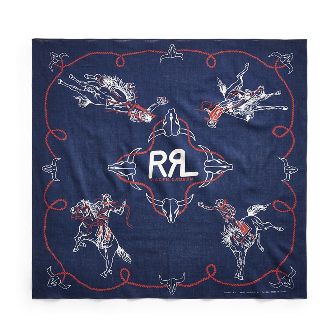 RRL - 22FW 新品 RRL Double RL ダブルアールエル バンダナ スカーフの