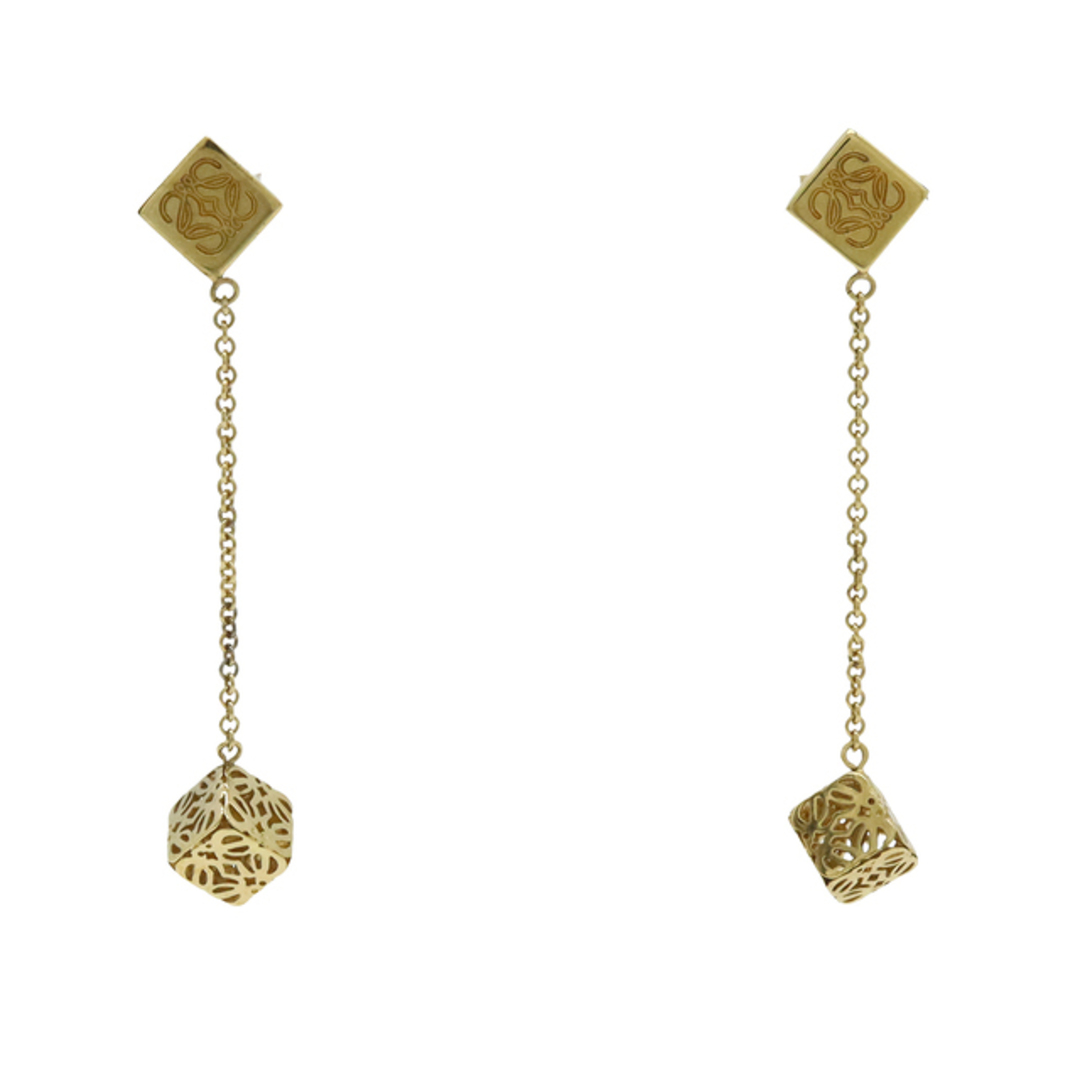 LOEWE - LOEWE ロエベ アナグラム スイングピアス ドロップピアス