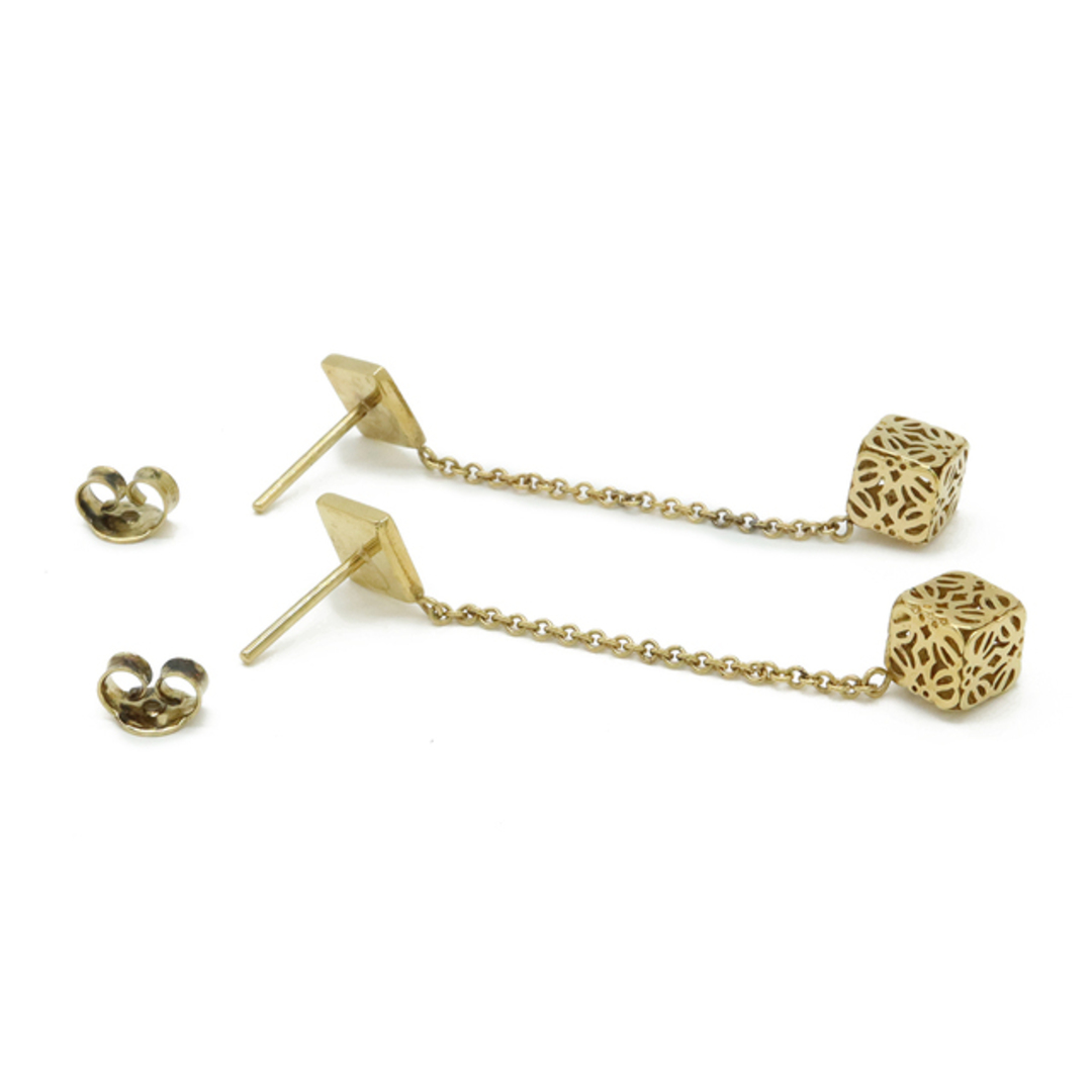 LOEWE - LOEWE ロエベ アナグラム スイングピアス ドロップピアス