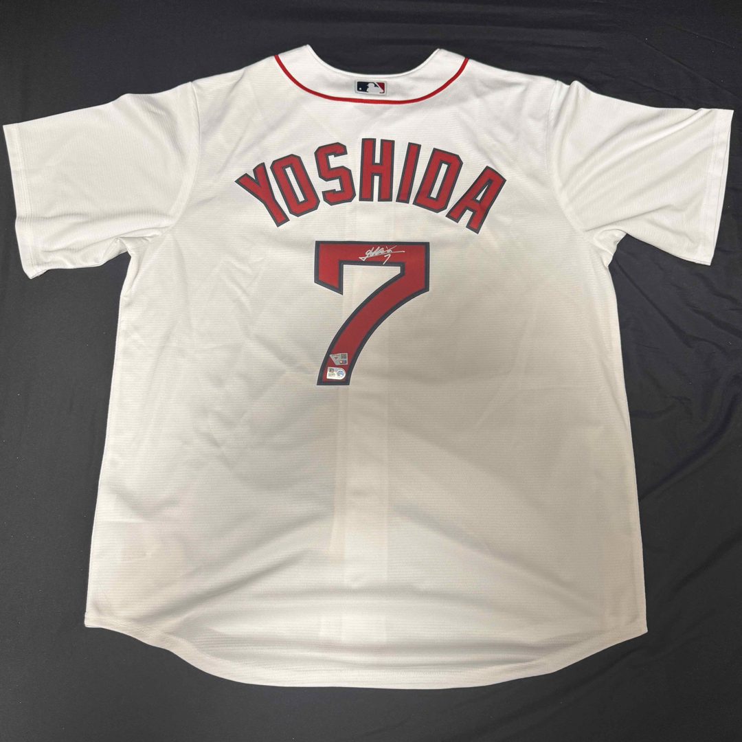 MLB - 吉田正尚 直筆サイン レプリカ ユニフォーム MLB Fanatics 証明