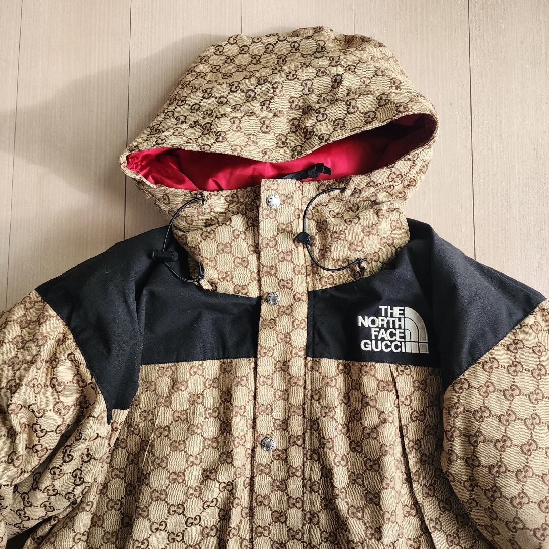 GUCCI - 【XL】【美品】THE NORTH FACE x GUCCI ダウンジャケットの