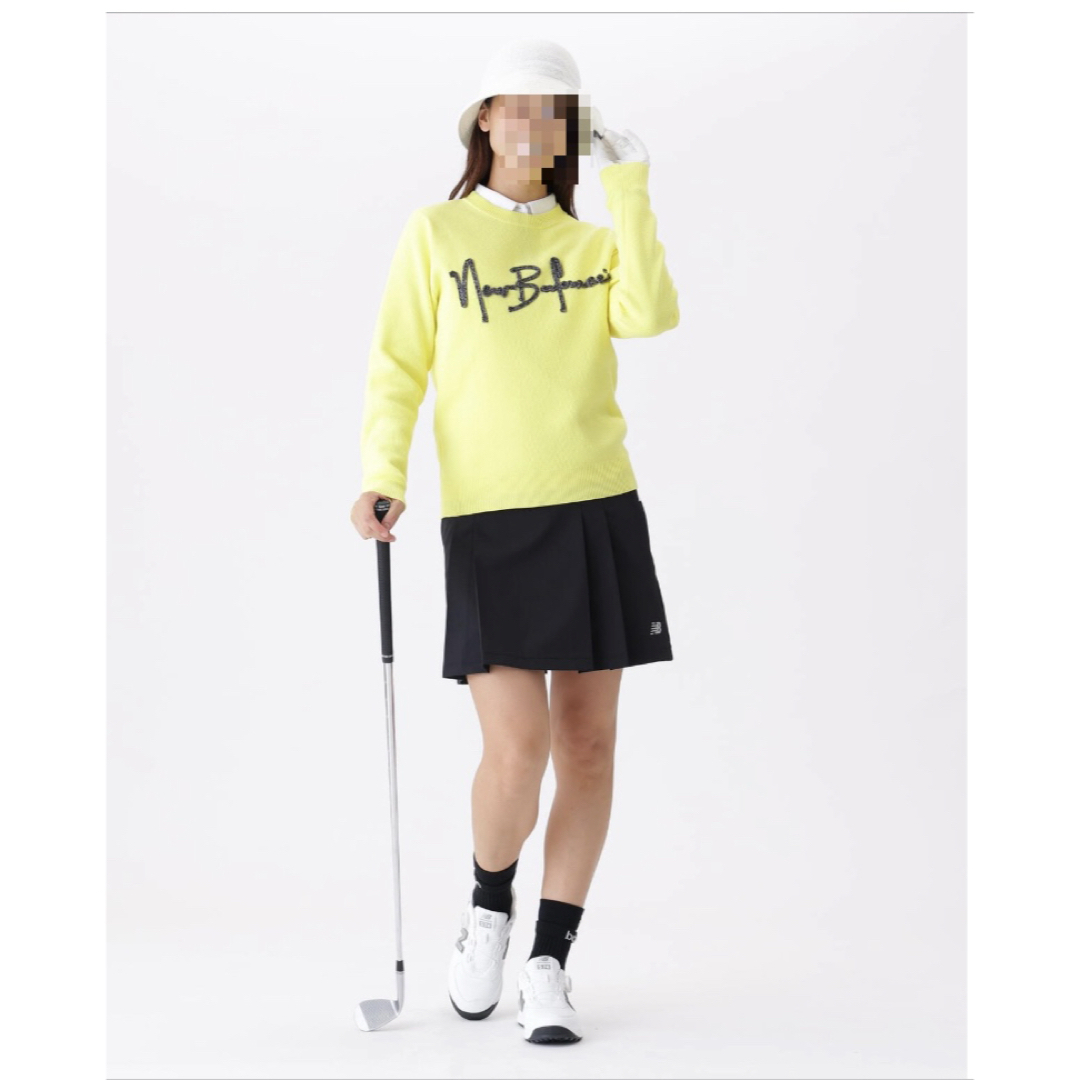new balance golf - 【新品】NEWBALANCE セーター イエロー 山下美夢有
