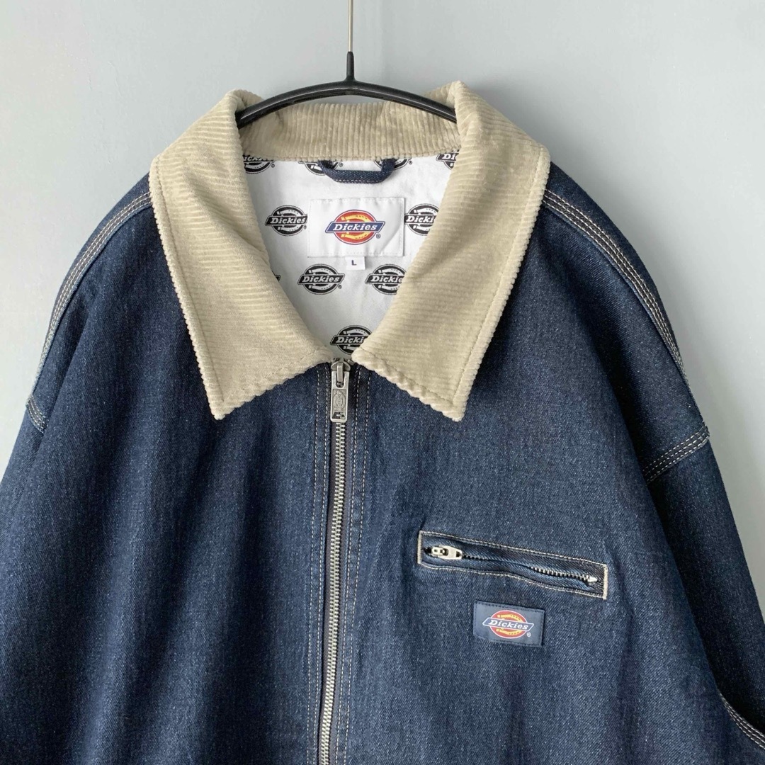 Dickies デニムワークジャケット ショート丈 L デトロイト ディッキーズ