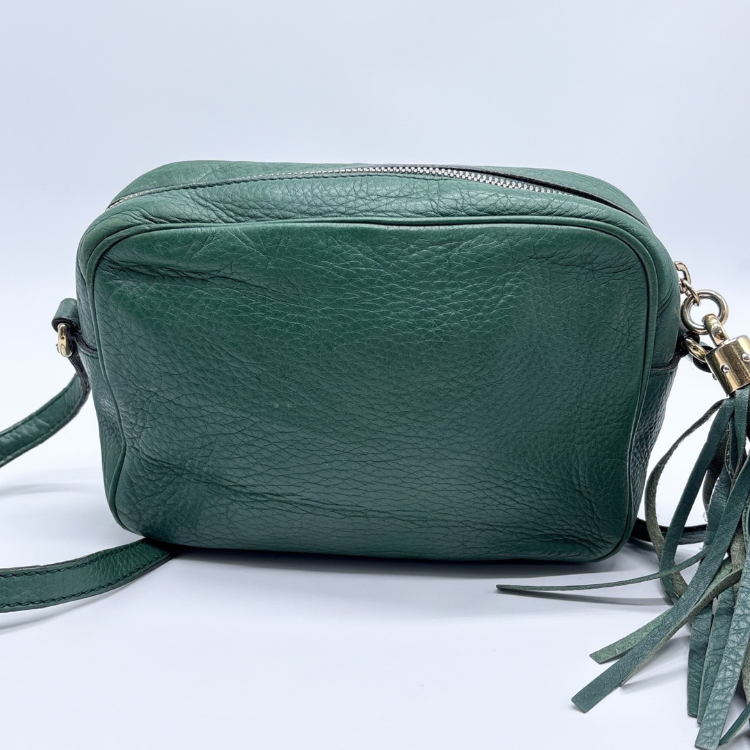 GUCCI グッチ バッグ ソーホー スモールディスコバッグ グリーン系