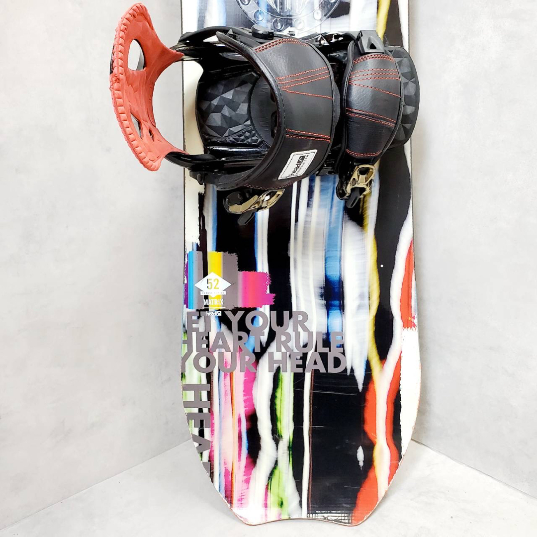 2セット】HEAD MATRIX スノーボード 152cm ビンディング付 M
