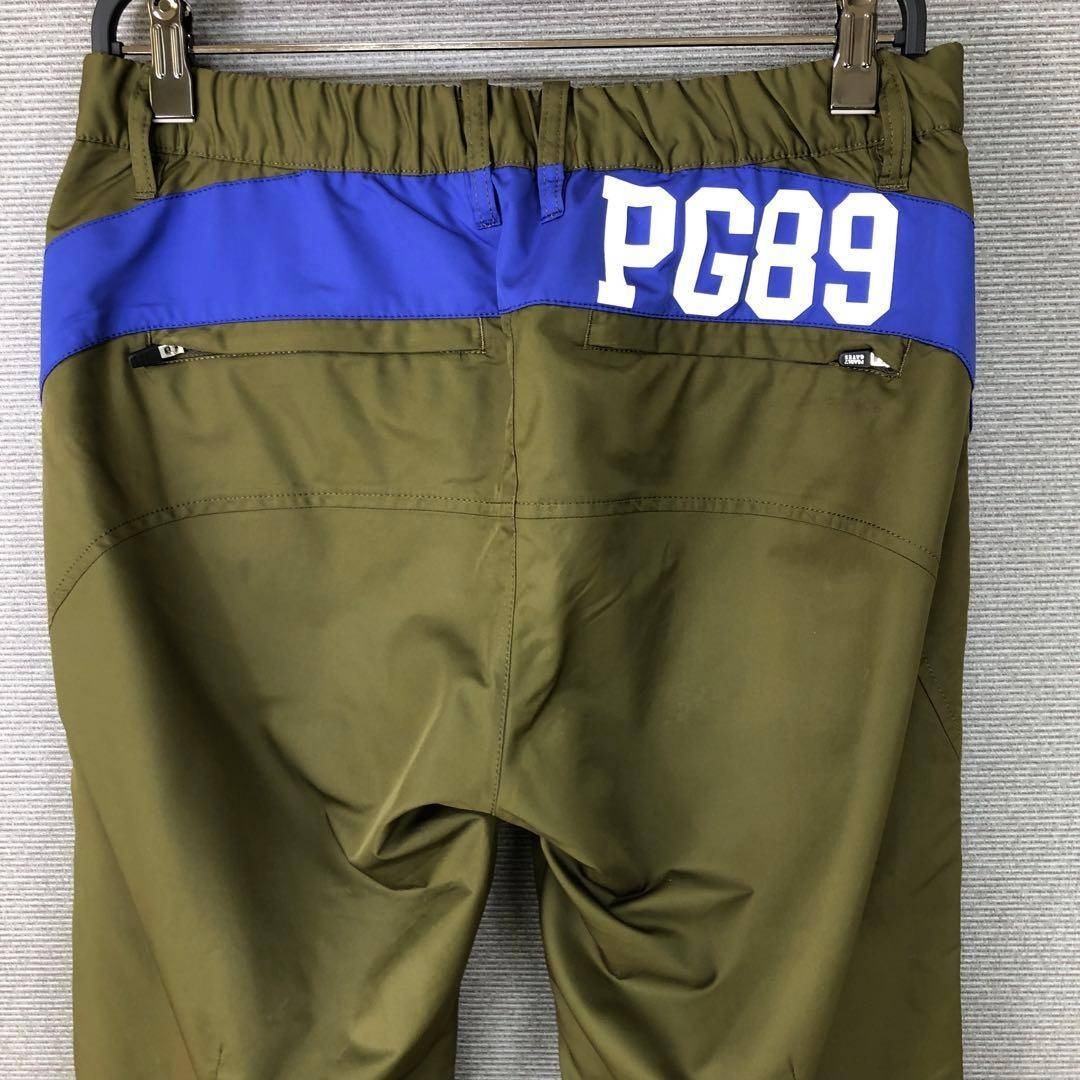 PEARLY GATES ロゴ 蓄熱 保温 パンツ 5 カーキ