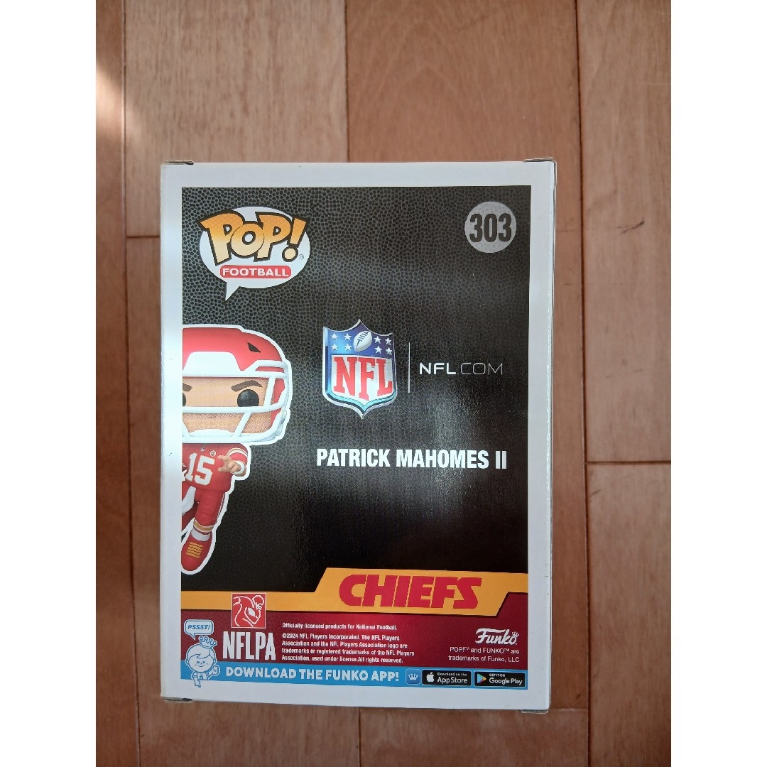 未開封 Funko Pop ファンコ マホームズ Mas NFL 限定 FUNKO - 未開封