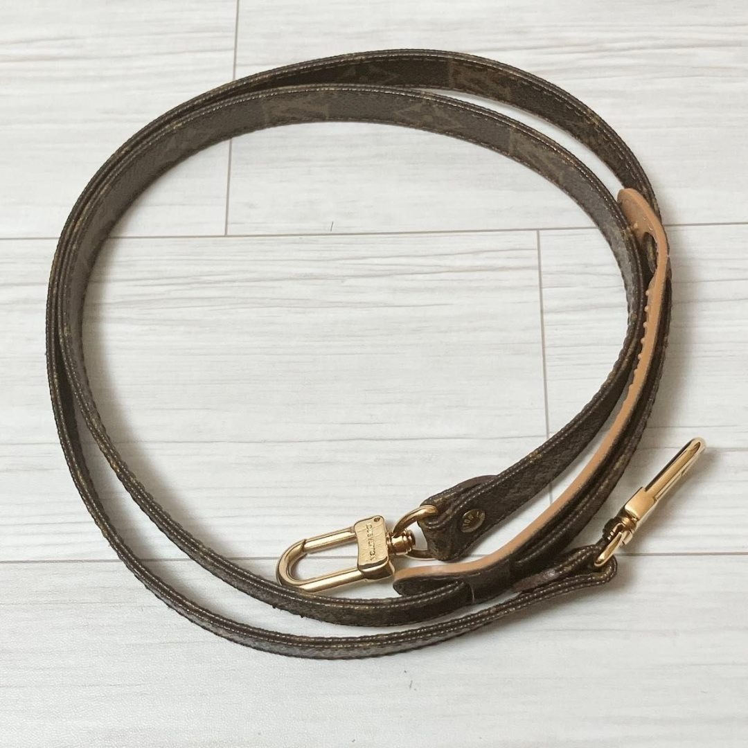 ヴィトン Vuitton モノグラム ショルダーストラップ ベルト ER87
