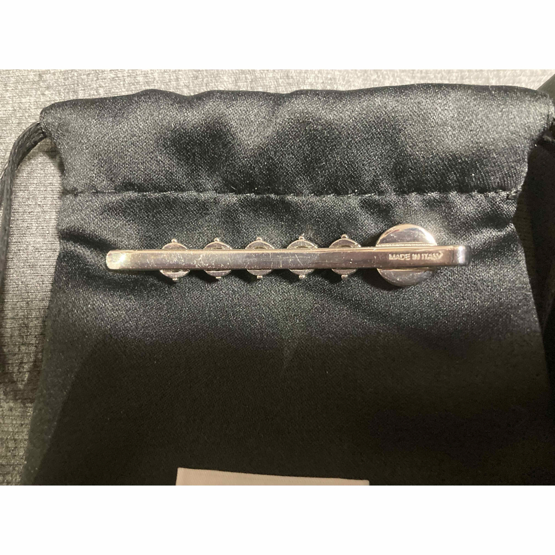 miumiu クリスタルヘアクリップ