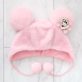 Disney - 【美品】ディズニー ミニー ファンキャップ 手袋 マフラーの