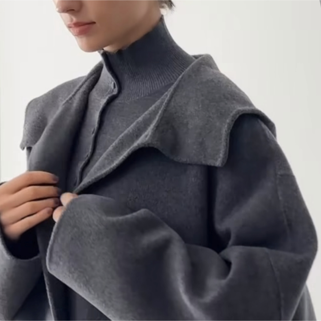 LE CIEL BLEU - 25AW完売☆未使用 ルシェルブルー フードダブル