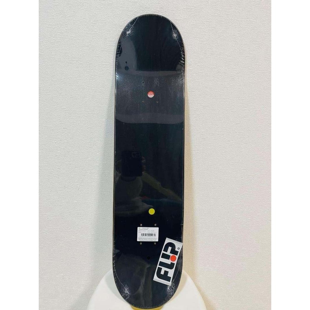台湾製無地黒デッキテープ付き フリップ FLIP8.0デッキ