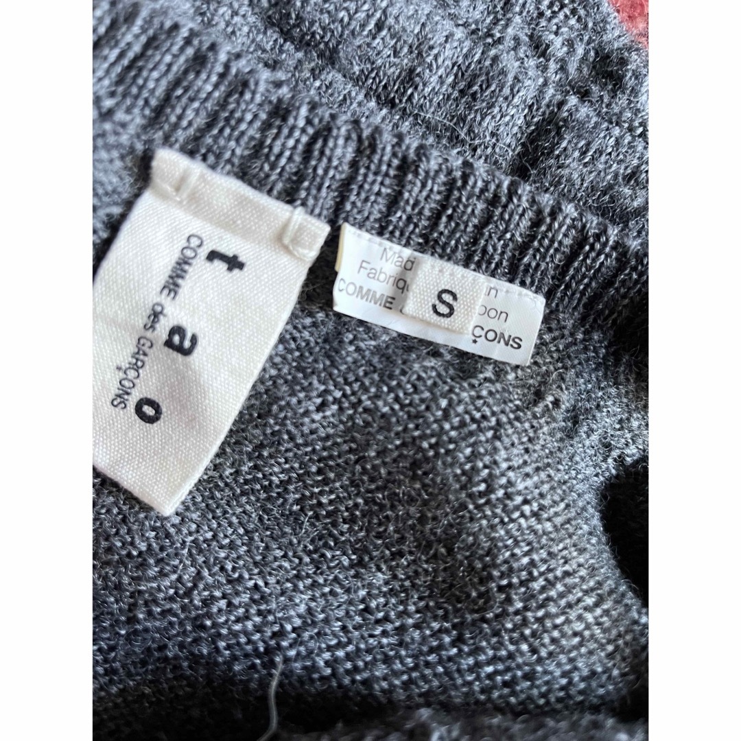 tao COMMEdesGARCONS ウールサロペット グレー S