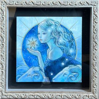 柚木沙弥郎 サンタさん 染絵 型絵染 型染 民芸 タペストリー