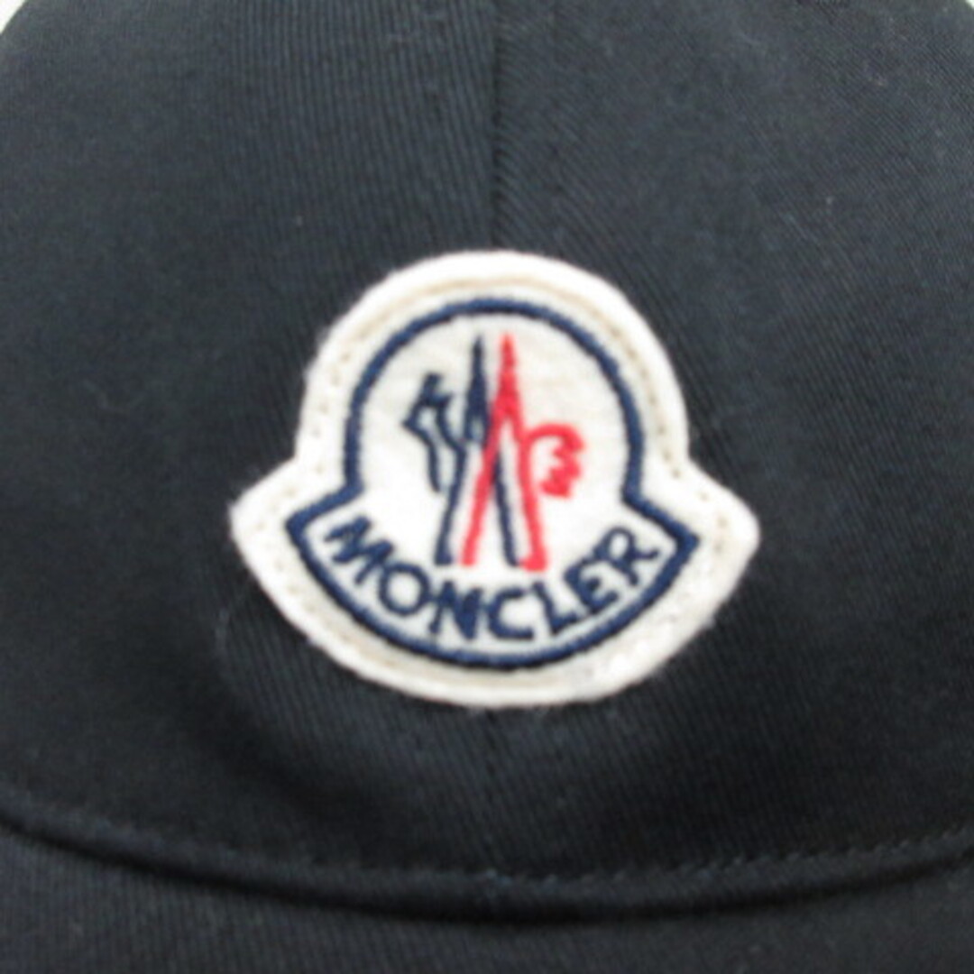 MONCLER - モンクレール MONCLER ベースボール キャップ 帽子 UNI 黒