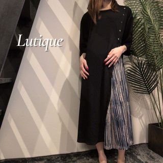 しまむら - □新品□しまむら Hina シャーリングワンピース ロング