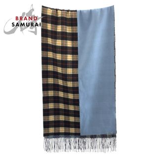 BURBERRY（マフラー/ショール ・ ブルー・ネイビー/青色系）のフリマ