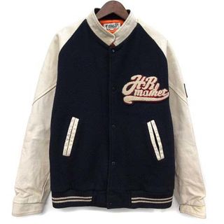 WACKO MARIA - 未使用品 23AW ワコマリア レザーバーシティジャケット
