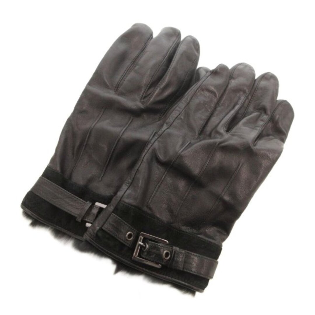 GIVENCHY - ジバンシィ GIVENCHY 手袋 レザーグローブ ロゴ 黒