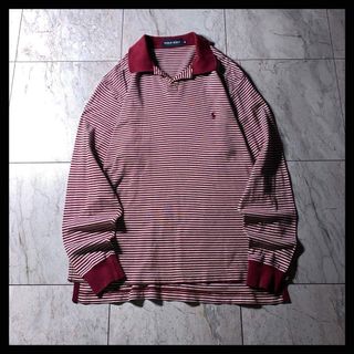 Ralph Lauren - ラルフローレン 刺繍ロゴ エルボーパッチ ラガーシャツ