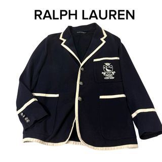 Ralph Lauren - 高級 ラルフローレン 金釦 ウールダブルブレザー T170