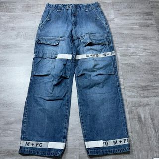 MARITHE + FRANCOIS GIRBAUD - 80sVTG CLOSED Black Loose Fit Jeans